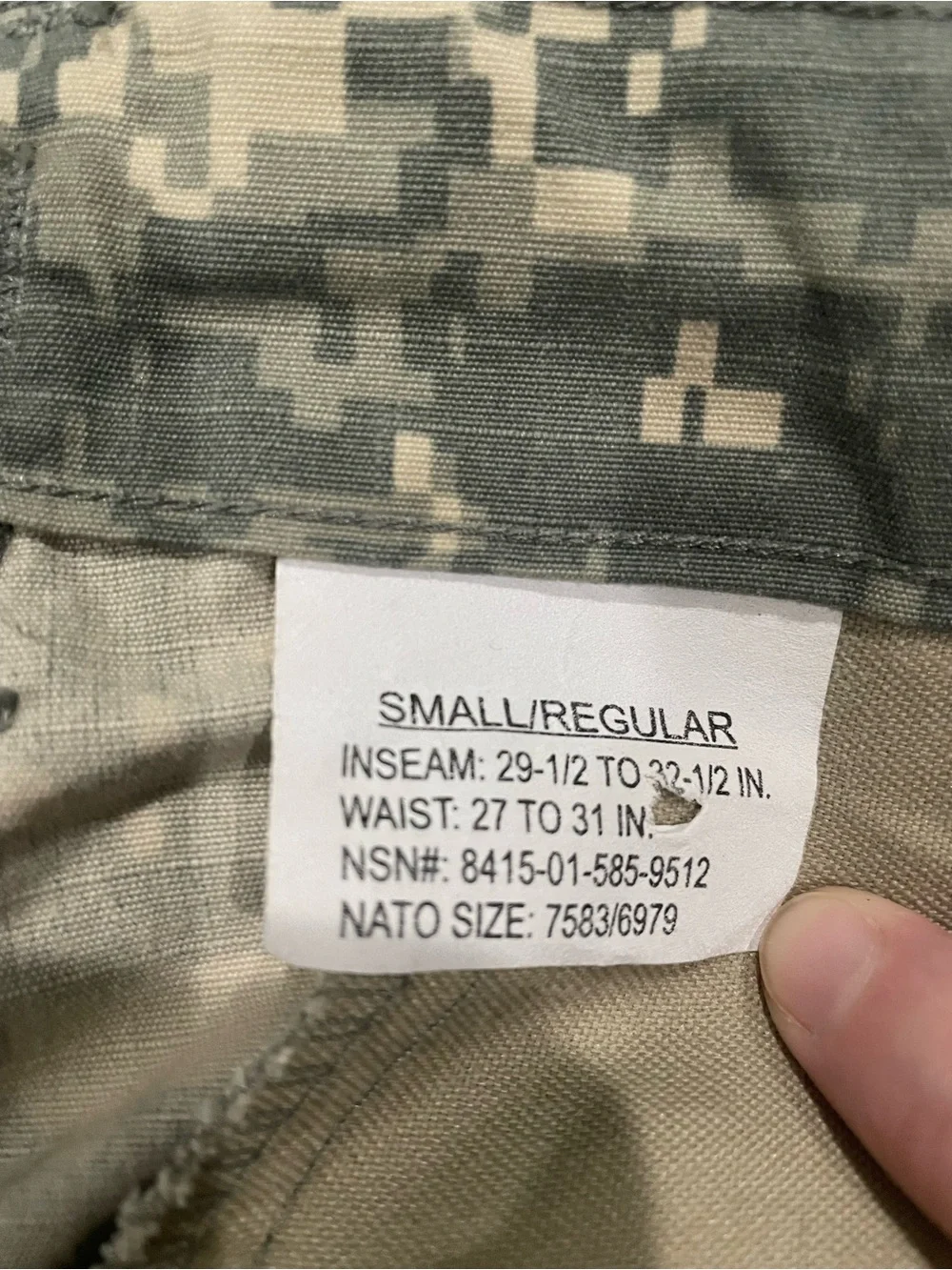 Men's Digital Camo Cargo Pants - Olive/Beige